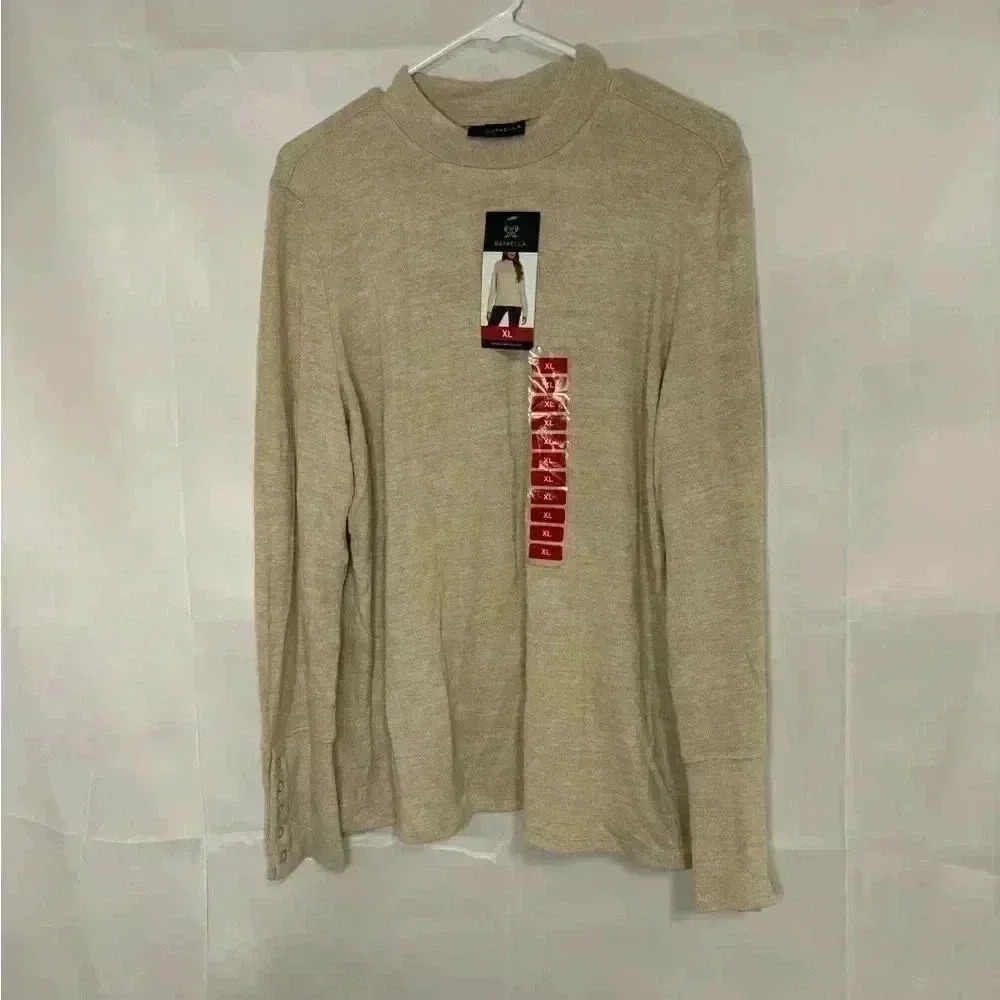 New with tags, womens size XL Rafaella brand sweater, #O505